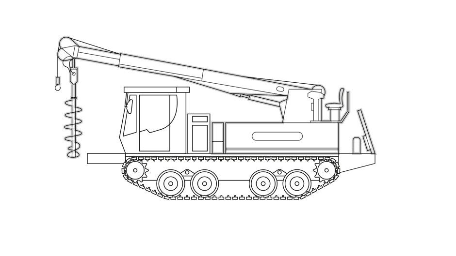 PowerBully 18T: Track carrier for digger dericks