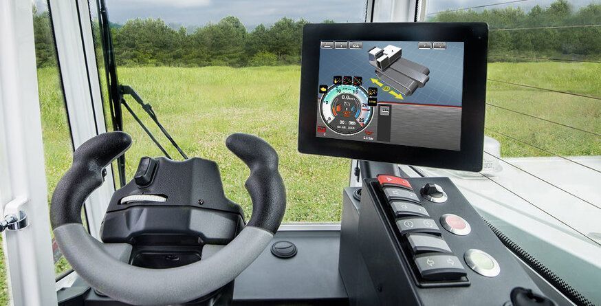 Das Cockpit des Geräteträgers PowerBully 18T