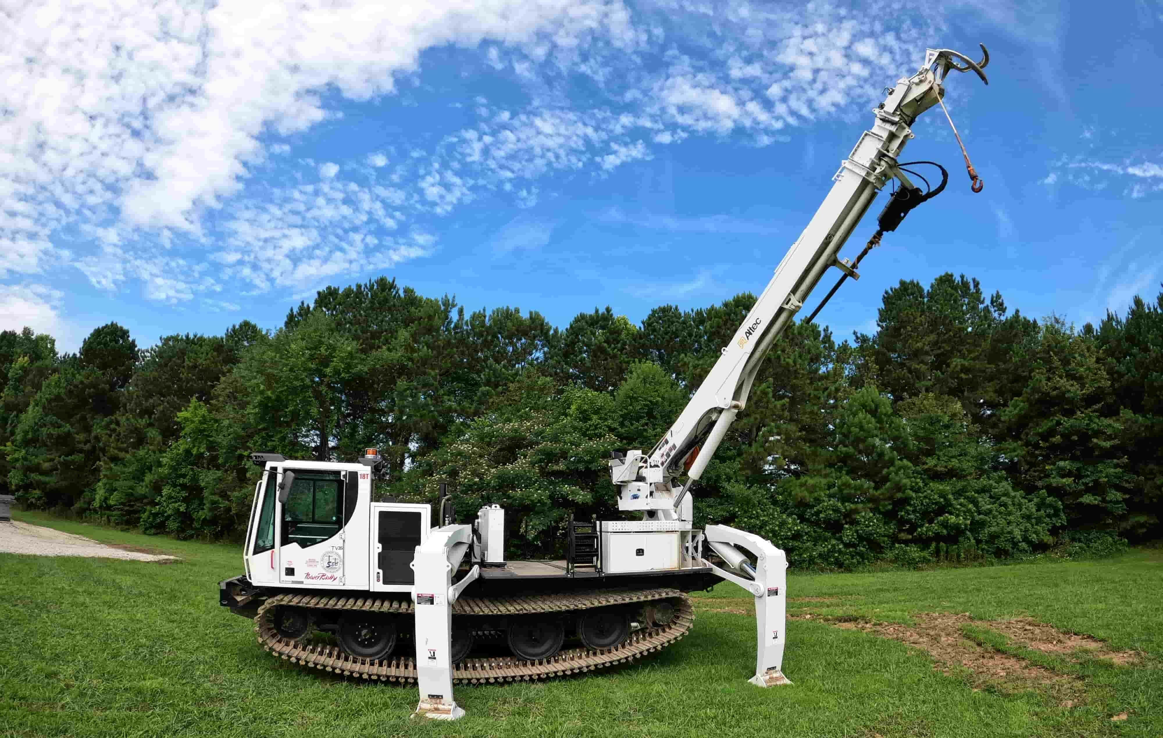 PowerBully track carrier with Altec DT80 attachment