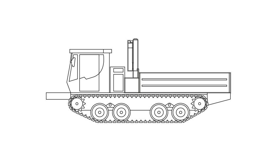 PowerBully 18T: track carrier for platforms